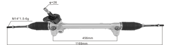 cremallera de dirección asistida 26257889 BNPH2701 mayorista de repuestos de motos - CHEVROLET