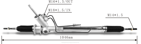 cremallera de dirección asistida 92098992 9062911 9005916 9013810 9063887 BNPH2688 autopartes mayoreo - CHEVROLET