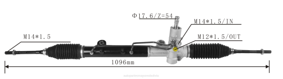 cremallera de dirección asistida 46450678 51891679 51990934 16900162s 7892504024209 BNPH2797 mayorista de repuestos automotrices - FIAT
