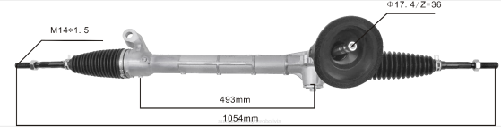 Cremallera de dirección asistida 51336-s04-001 53400-t9a-003 BNPH2540 repuestos honda motos Bolivia - HONDA