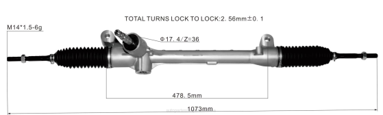 Cremallera de dirección asistida 53400-t5r-a01 BNPH2849 módulo de bomba de combustible - HONDA