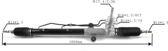 Cremallera de dirección asistida 53601-s84-g04 53601-s84-a03 BNPH2523 repuestos de auto en santa cruz Bolivia - HONDA