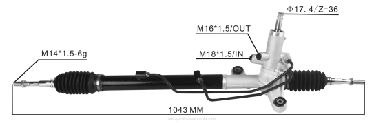 cremallera de dirección asistida 53601-sna-a52 53601-sna-a04 71632-26010 BNPH2527 mayorista de repuestos automotrices - HONDA