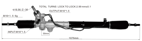 Cremallera de dirección asistida 57700-2s100 57700-2s000 BNPH2750 repuestos honda motos Bolivia - HYUNDAI/KIA