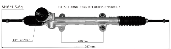 cremallera de dirección asistida 56500-3z000 BNPH2737 mayorista de repuestos automotrices - HYUNDAI/KIA