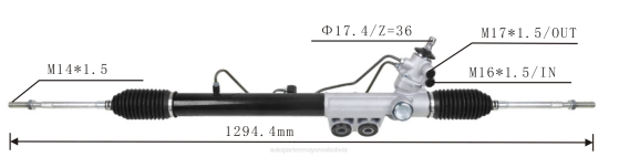 cremallera de dirección asistida 8-97946130-1 BNPH2604 venta de autopartes mayoreo - ISUZU