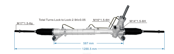 cremallera de dirección asistida bp4l-32-110 bp6l-32-110 cc29-32-110a bbl3-32-110a BNPH2638 autopartes mayoreo - MAZDA