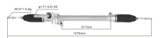 cremallera de dirección asistida da6a-32-110a BNPH2637 mayorista de repuestos automotrices - MAZDA