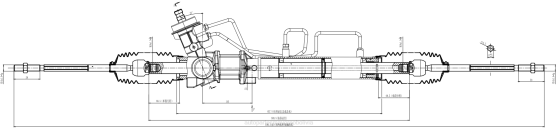 cremallera de dirección asistida ga2a-32-110n BNPH2644 venta de autopartes mayoreo - MAZDA