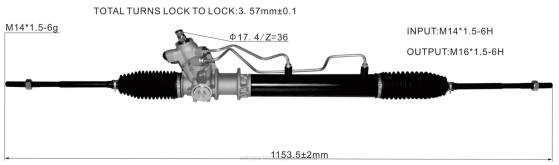 cremallera de dirección asistida 49001-27n00 BNPH2591 mayorista de repuestos de motos - NISSAN