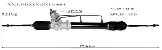 cremallera de dirección asistida 49001-2w305 BNPH2602 repuestos suzuki motos Bolivia - NISSAN