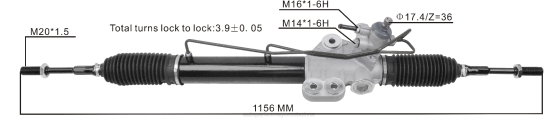 cremallera de dirección asistida 49001-600 49001-vz10a BNPH2568 autopartes mayoreo - NISSAN