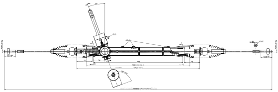 cremallera de dirección asistida 40360-30400 BNPH2848 autopartes mayoreo - GEELY
