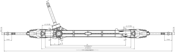 cremallera de dirección asistida p8891751926 BNPH2847 mayorista de repuestos automotrices - GEELY