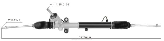 cremallera de dirección asistida 34110-ag010 BNPH2817 mayorista de repuestos automotrices - SUBARU