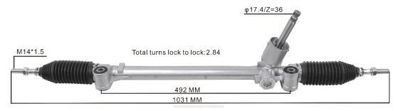 cremallera de dirección asistida 48580-71l13 BNPH2620 repuestos honda motos Bolivia - SUZUKI