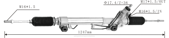 Cremallera de dirección asistida 44200-60230 44200-60221 BNPH2448 autopartes mayoreo - TOYOTA