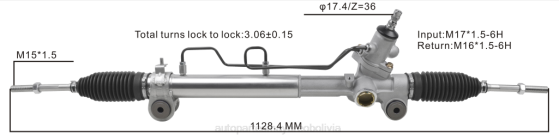 cremallera de dirección asistida 44250-06190 BNPH2495 mayorista de venta de repuestos de motos - TOYOTA