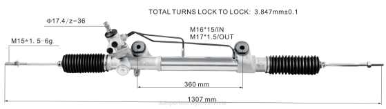 cremallera de dirección asistida 44250-0k800 44250-0k600 BNPH2469 módulo de bomba de combustible - TOYOTA
