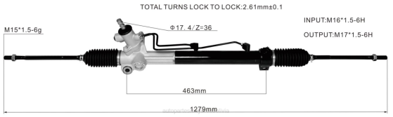 cremallera de dirección asistida 44250-48051 44250-48050 44200-48051 BNPH2459 módulo de bomba de combustible - TOYOTA