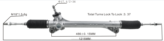cremallera de dirección asistida 45510-08020 BNPH2463 repuestos de auto en santa cruz Bolivia - TOYOTA