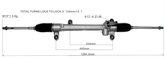 cremallera de dirección asistida 45510-28131 BNPH2512 repuestos suzuki motos Bolivia - TOYOTA