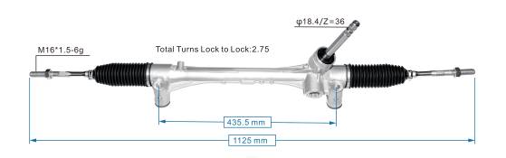 cremallera de dirección asistida 45510-f4020 45510-0a020 BNPH2508 autopartes mayoreo - TOYOTA