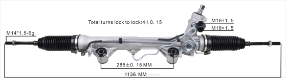 cremallera de dirección asistida f87z-3504-lc/rm BNPH2665 mayorista de venta de repuestos de motos - FORD