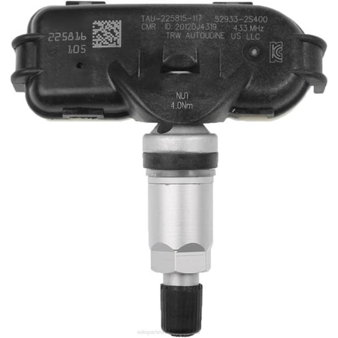 autopartes mayoreo - tpms hyundai el sensor de presión 529332s400 445mhz JP5R3006
