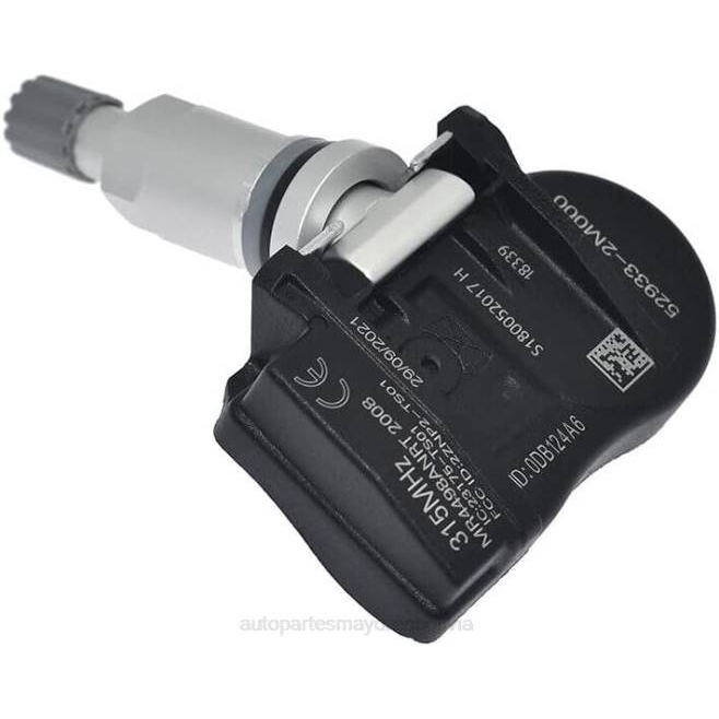 autopartes mayoreo - tpms kia el sensor de presión 529332m000 455mhz JP5R3016