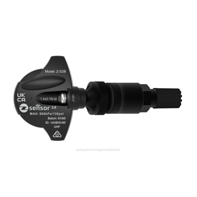 autopartes mayoreo - Sensor tpms de repuesto inteligente oe-oe p/n a0009054100 frecuencia 433mhz JP5R2046 vástago de válvula de metal - negro