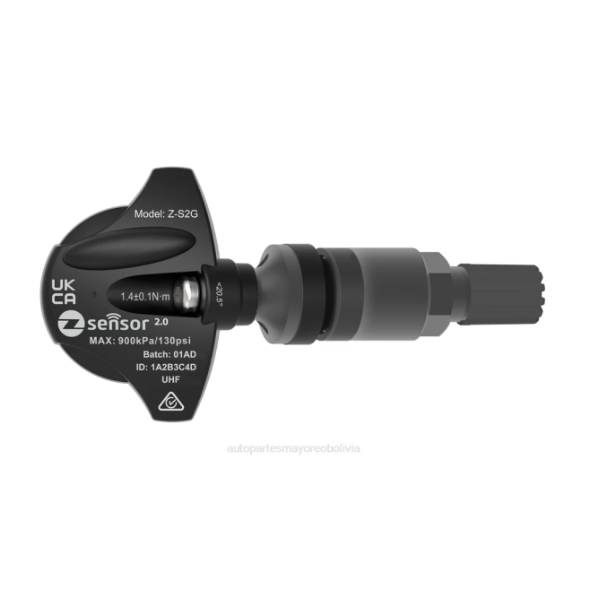 mayorista de repuestos automotrices - Sensor tpms de repuesto inteligente oe-oe p/n a0009054100 frecuencia 433mhz JP5R2045 vástago de válvula de metal - gris oscuro